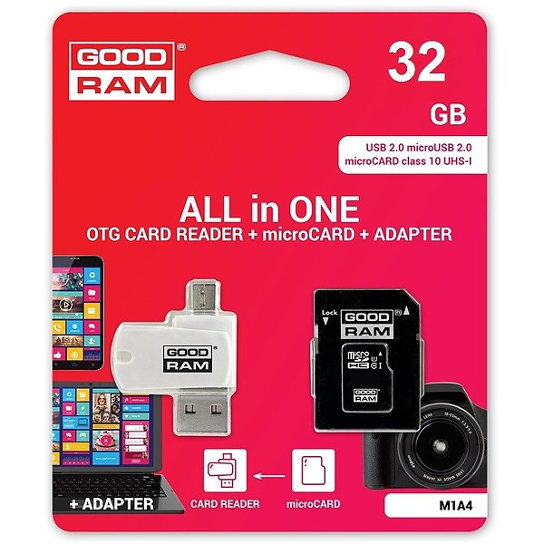 Фото - Карта памяти Goodram SDXC 32GB C10 UHS-I (M1A4-0320R12)