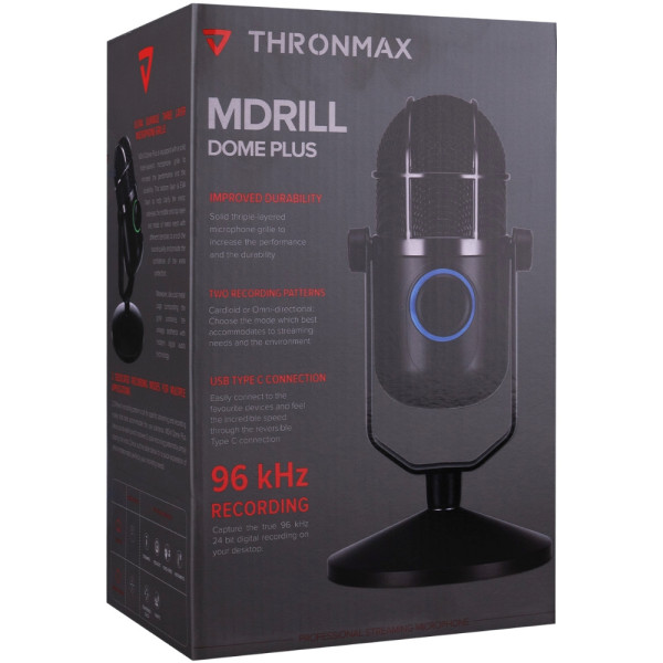 Фото - Микрофон для компьютера проводной Thronmax M3P Black (M3PLUSTHRONMAX)