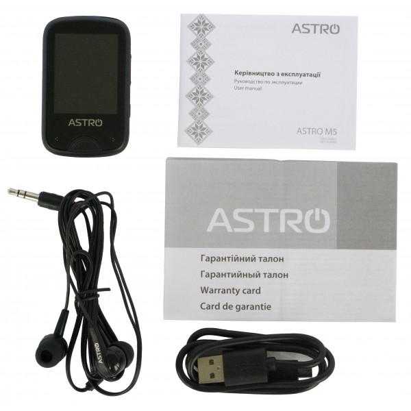 Фото - MP3 плеер Astro M5 Black