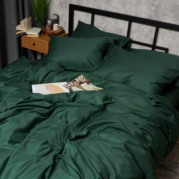 Фото - Пододеяльник двуспальный евро Moon&Star Satin Premium Evergreen Dream King Size 220x240 см (MS-870001179)