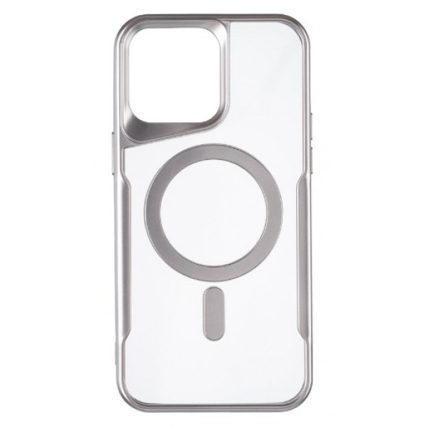 Фото - Чехол для смартфона Gelius Casual Frame Case MagSafe for iPhone 13 Pro Max Titanium (98570) Фото - Чехол для смартфона Gelius Casual Frame Case MagSafe for iPhone 13 Pro Max Titanium (98570)