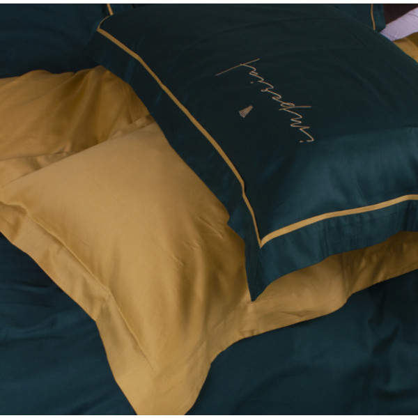 Фото - Простынь двуспальная MirSon Imperial Satin Messina 180х200 см (2200008581527)