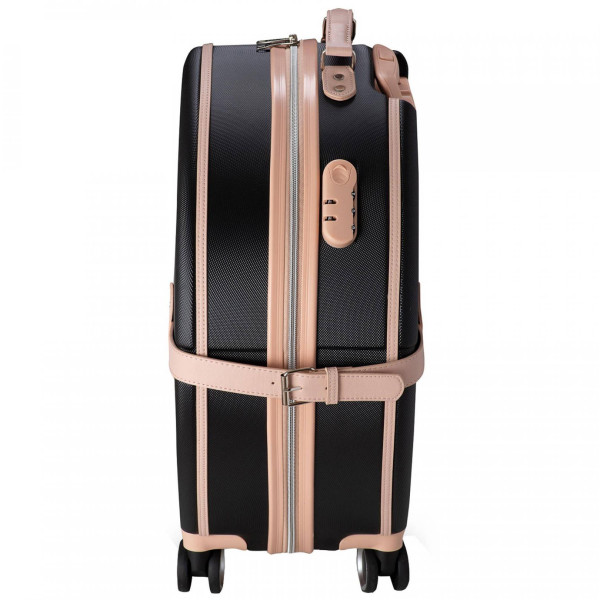 Фото - Чемодан Semi Line S Black/Pink Cream (T5671-2)