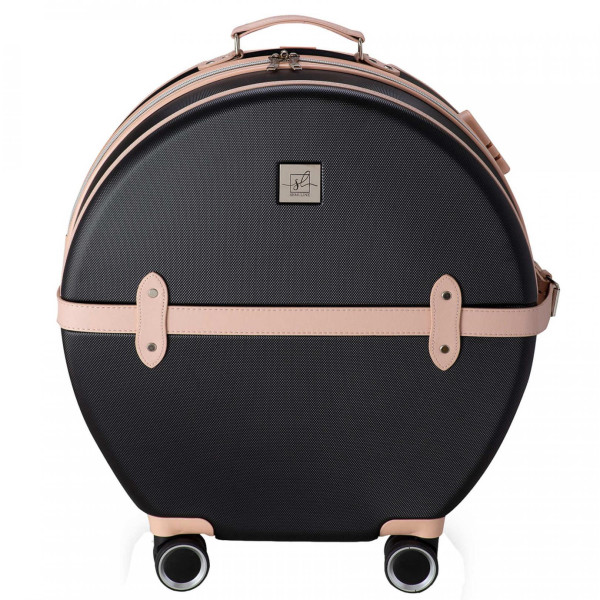 Фото - Чемодан Semi Line S Black/Pink Cream (T5671-2)