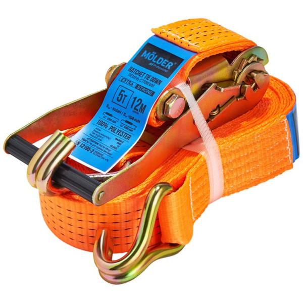 Фото - Стяжной ремень Molder 5т 12м Molder (MA20512) Фото - Стяжной ремень Molder 5т 12м Molder (MA20512)