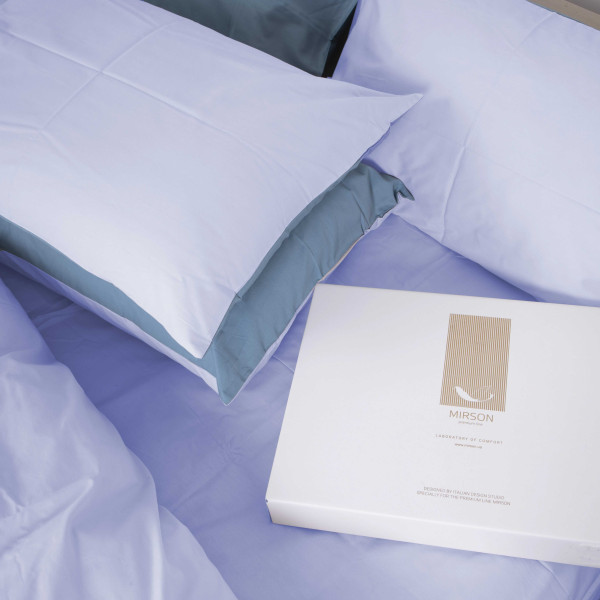 Фото - Комплект постельного белья детский MirSon Сатин 0845 + 0843 Mabel (2200002029841)