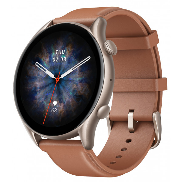 For Amazfit GTR 2 eSIM Tempered glass + PC Integrated Protective Case(Rose  Gold) - Flutter Shopping Universe