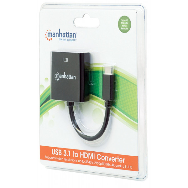 Фото - Переходник Manhattan USB3.1 Type-C HDMI (151788)