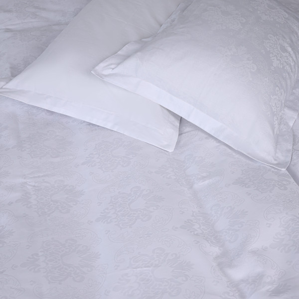 Фото - Комплект постельного белья MirSon 175х210 см 6036 Marian Сатин Жаккард (2200009022883) Фото - Комплект постельного белья MirSon 175х210 см 6036 Marian Сатин Жаккард (2200009022883)