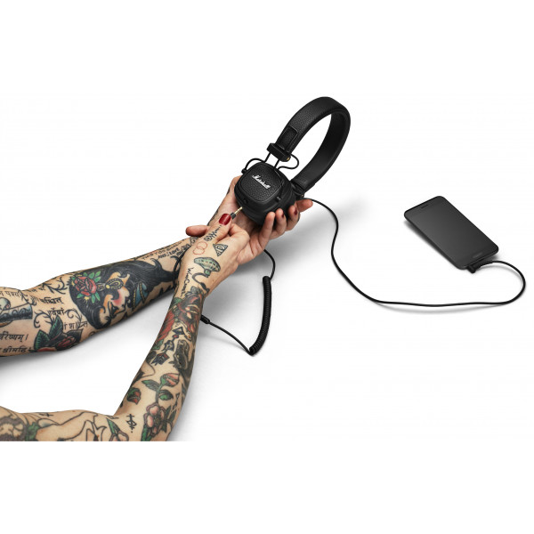 Фото - Наушники накладные беспроводные Marshall Major III Bluetooth Black (4092186)