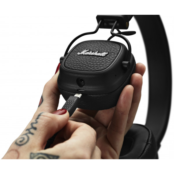 Фото - Наушники накладные беспроводные Marshall Major III Bluetooth Black (4092186)