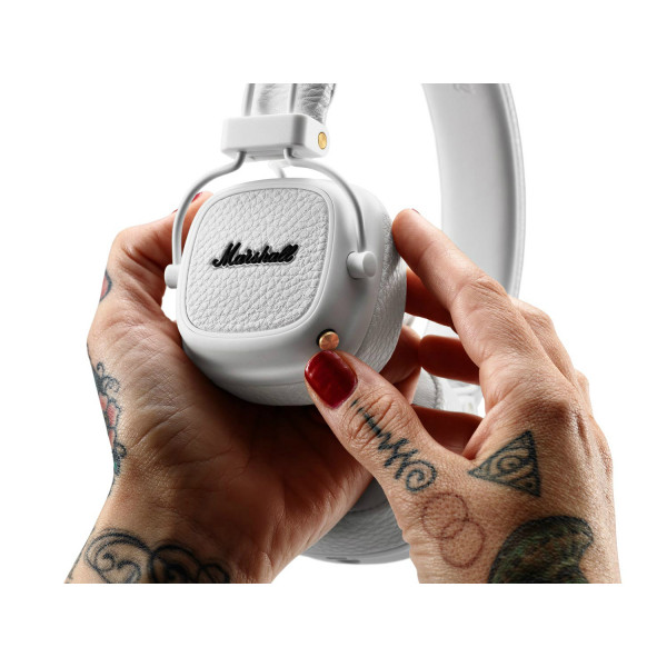 Фото - Наушники накладные беспроводные Marshall Major III Bluetooth White (4092188)