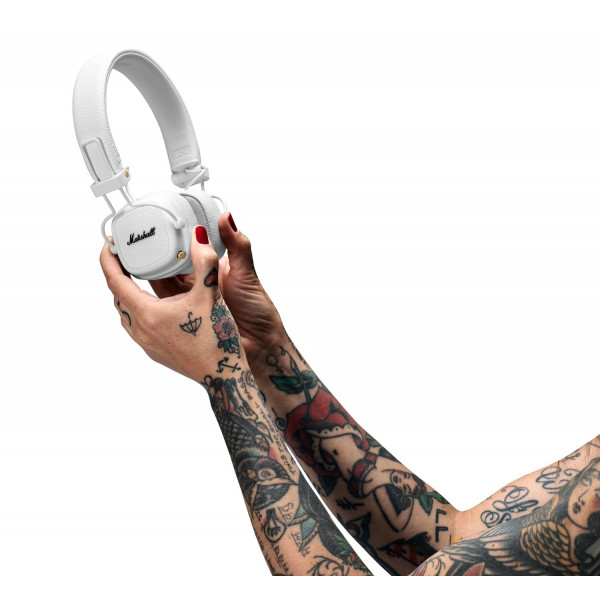 Фото - Наушники накладные беспроводные Marshall Major III Bluetooth White (4092188)