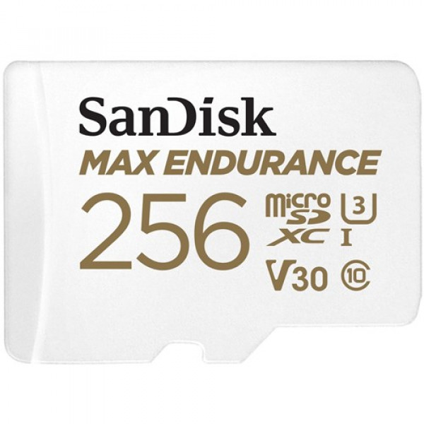 Фото - Карта памяти SanDisk Max Endurance microSDXC 256GB + SD Adapter (SDSQQVR-256G-GN6IA)