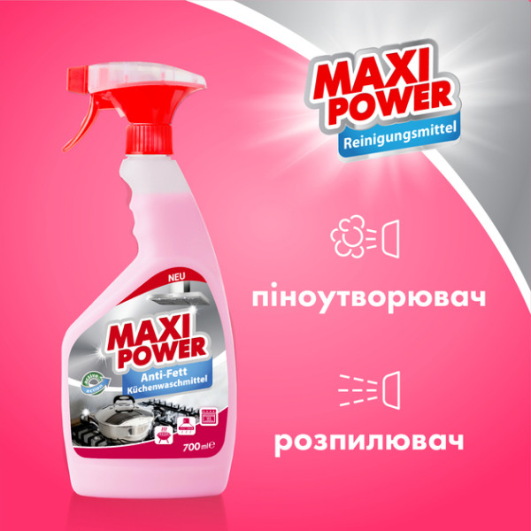 Фото - Чистящее средство для кухонной техники Maxi Power Anti Fett 0,7 л (4823098412069)