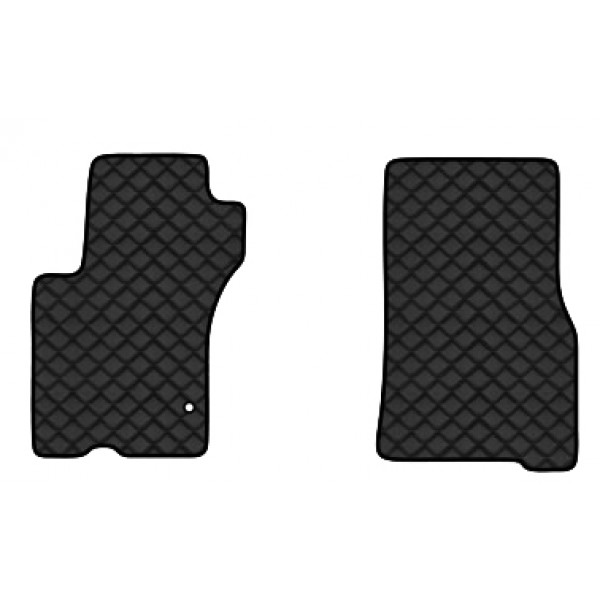Фото - Коврики из экокожи в салон авто передние EVAtech ECO для ML-Class (W163) 5 seats Mercedes-Benz 1997-2005 1 поколение SUV EU (MB21205AB2MS1BBLB)