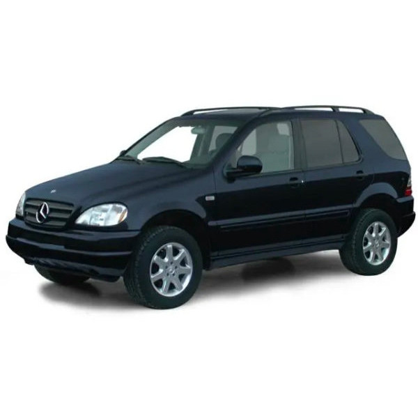 Фото - Коврики из экокожи в салон авто передние EVAtech ECO для ML-Class (W163) 5 seats Mercedes-Benz 1997-2005 1 поколение SUV EU (MB21205AB2MS1BBLB)