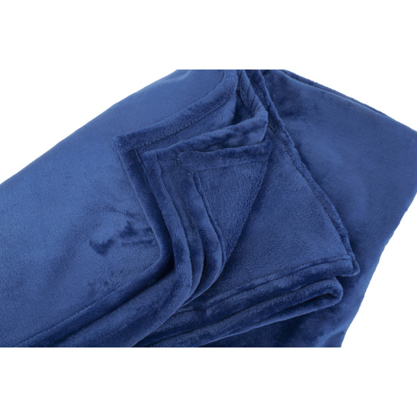 Фото - Набор плед + подушка в авто EVAtech M для Toyota синие MBLMPSMLV119