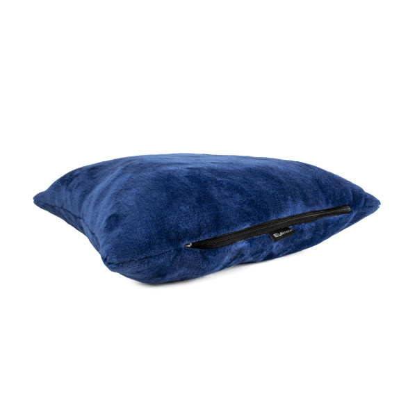 Фото - Набор плед + подушка в авто EVAtech S для Audi синие MBLMPSSLV095