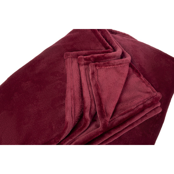 Фото - Набор плед + подушка в авто EVAtech M для Lincoln красные MBLMPSMRV069