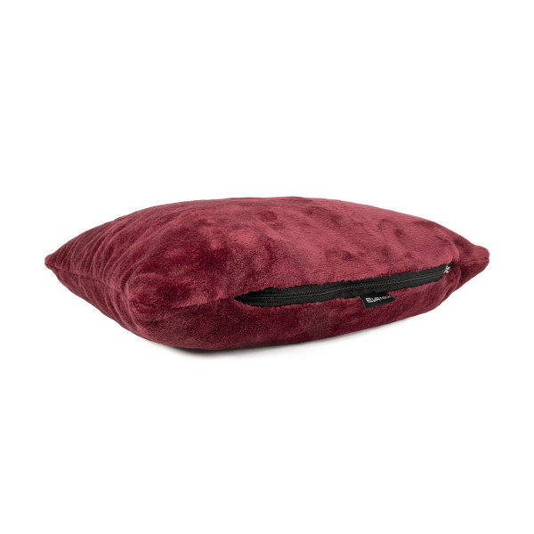 Фото - Набор плед + подушка в авто EVAtech M для Lincoln красные MBLMPSMRV069