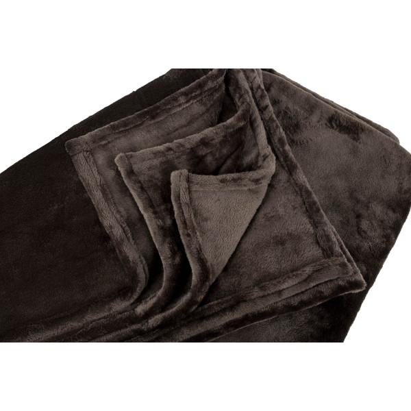 Фото - Набор плед + подушка в авто EVAtech из махры S для Hyundai коричневые (MBLMPSSZV012)