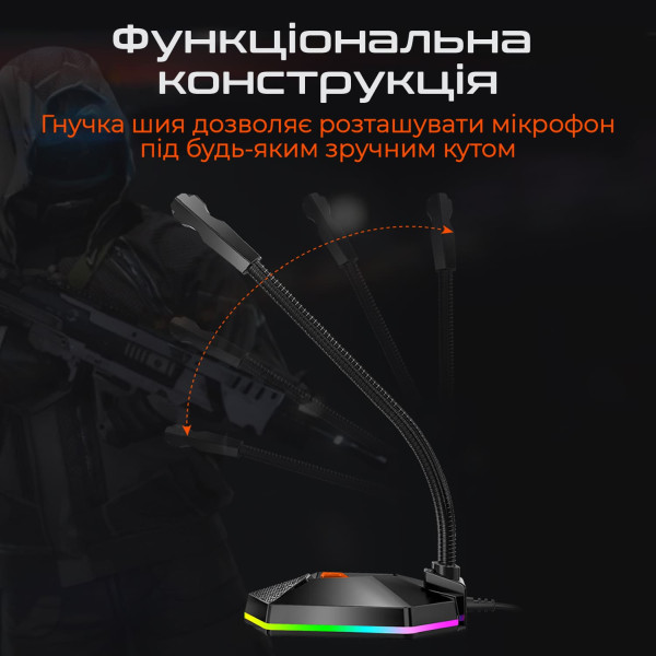 Фото - Микрофон для компьютера проводной Meetion MT-MC13-A