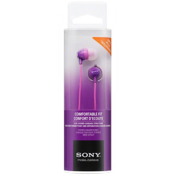 Фото - Микроповреждение - Наушники Sony MDR-EX15LP Violet (MDREX15LPV.AE)