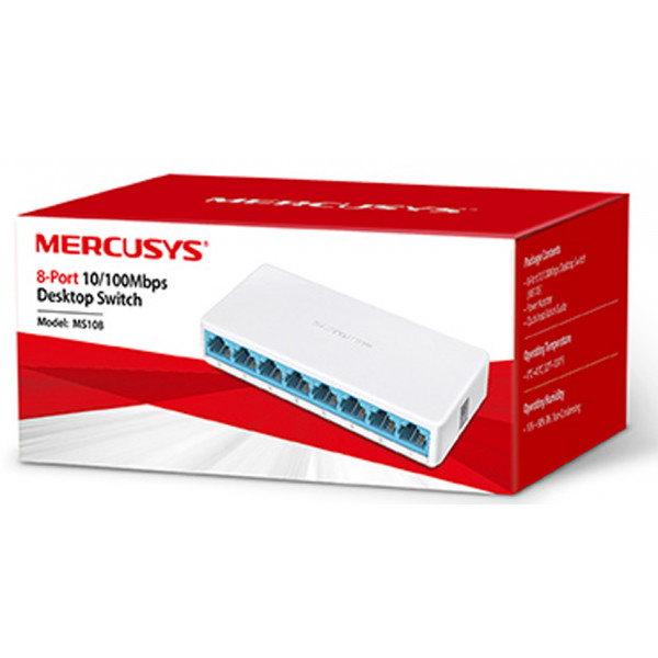 Фото - Коммутатор локальной сети (Switch) Mercusys MS108