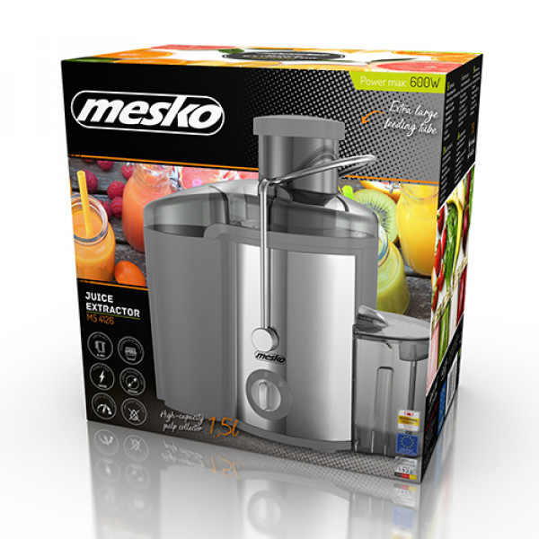 Фото - Соковыжималка центробежная Mesko MS 4126