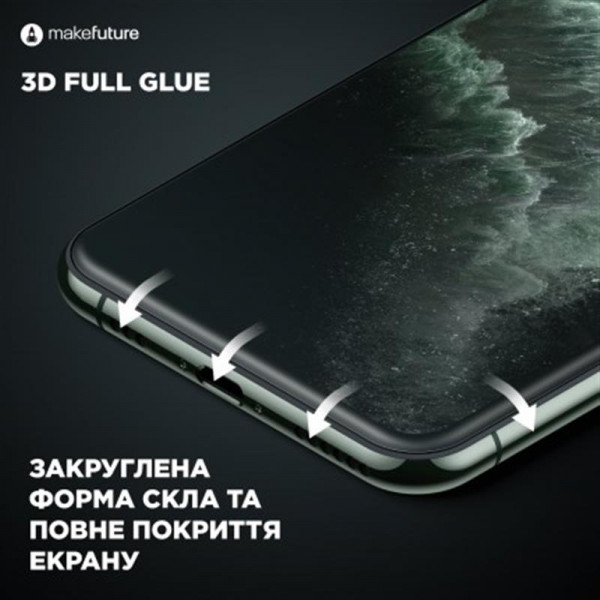 Фото - Защитное стекло для смартфона MakeFuture 3D Apple iPhone SE 2020 (MGD-AISE20)