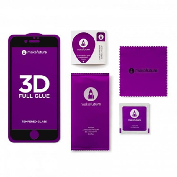 Фото - Защитное стекло для смартфона MakeFuture 3D Apple iPhone SE 2020 (MGD-AISE20)