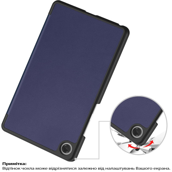 Фото - Чехол для планшета BeCover Smart Case for Lenovo Tab One/Tab K9 8.7" 2025 (TB305XU/FU) Deep Blue (713745)