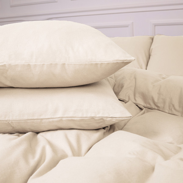 Фото - Комплект постельного белья MirSon 007 Milk 2x143x210 см (2200009650697)