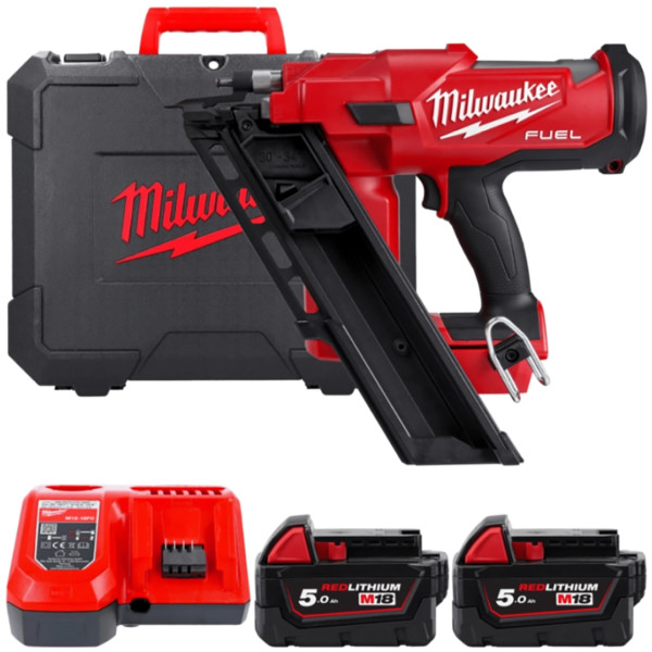 Фото - Гвоздезабиватель Milwaukee M18 FFN-502C 50/90мм (4933471404)