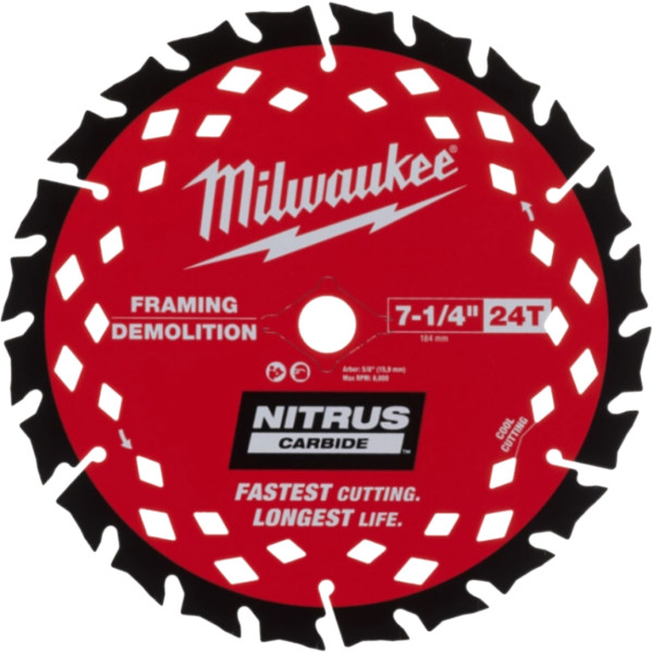 Фото - Диск пильный Milwaukee Nitrus 190х30х1.6 мм (4932499376)