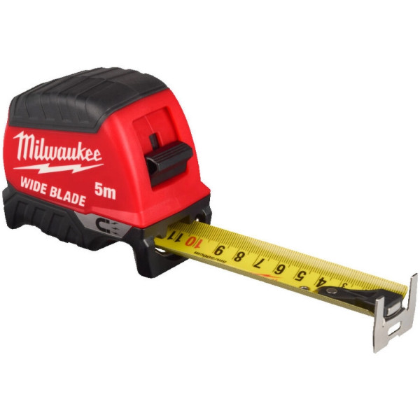 Фото - Рулетка Milwaukee WIDE BLADE MAGNETIC 5 м (4932499207)
