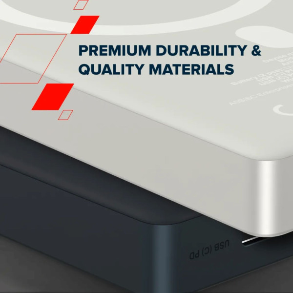 Фото - Батарея мобильная Canyon 511 magnetic 10000mAh Aluminium Interstellar Black (CNS-CPB511B)