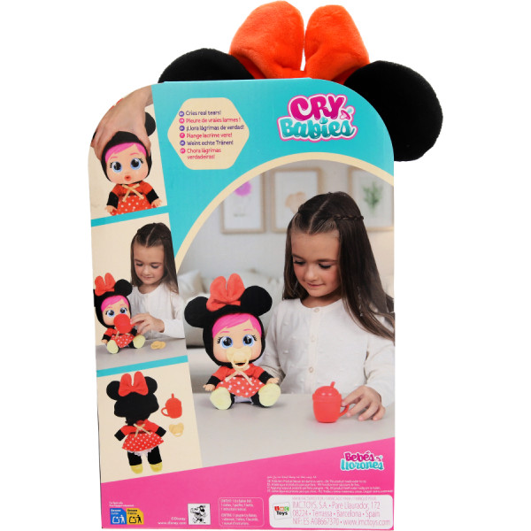 Фото - Интерактивный пупс Cry Babies CB. ЛЮБОВЬ И ЗАБОТА DISNEY Кукла Плакса Минни с аксессуарами 26 cм (927384)