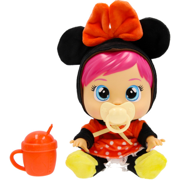 Фото - Интерактивный пупс Cry Babies CB. ЛЮБОВЬ И ЗАБОТА DISNEY Кукла Плакса Минни с аксессуарами 26 cм (927384)