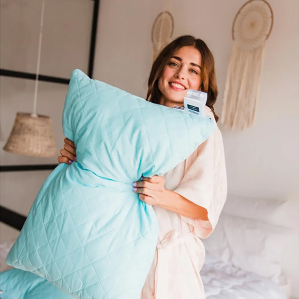 Фото - Подушка стандартная MirSon 1161 Valentino EcoSilk 70х70 см (2200001515437)