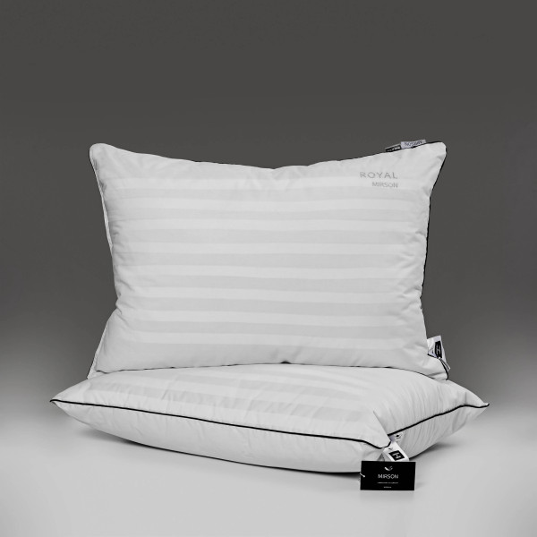 Фото - Подушка стандартная MirSon 1491 Royal Pearl Hand Made memory effekt Высокая 60х60 см (2200001540484)