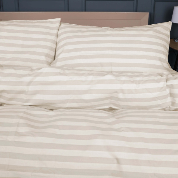 Фото - Комплект постельного белья MirSon 143 x 210 Ranforce Elite 17-0604 Stripe Yellow Ранфорс (2200008052591)