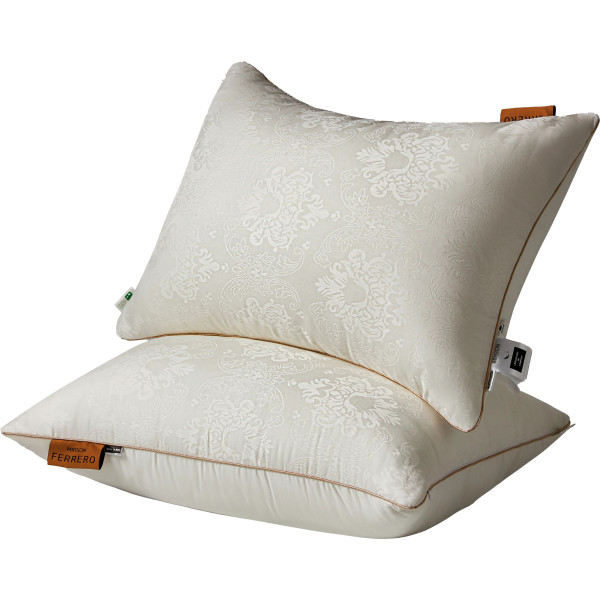 Фото - Подушка стандартная MirSon №15-78 Ferrero з Евкаліптом Vanilla высокая 70х70 (2200011167046)