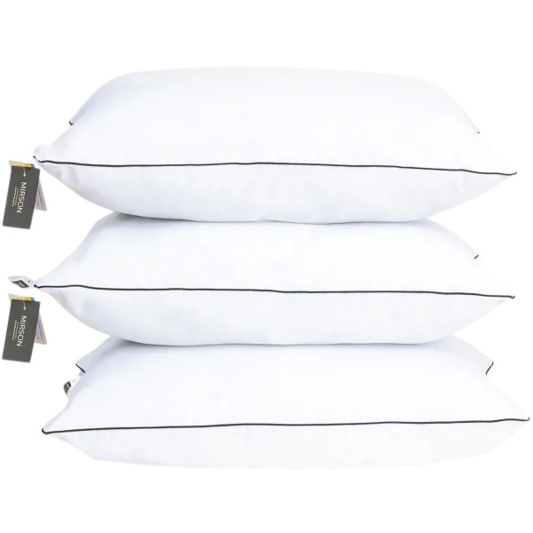 Фото - Подушка стандартная MirSon №1522 Royal Light EcoSilk 60х60 см (2200005064290)