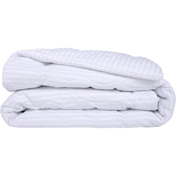 Фото - Одеяло детское демисезонное MirSon №188 Сolor Fun Line 17-0605 Stripe White Шерсть 110х140 см +нав 2 шт. (2200010857115)