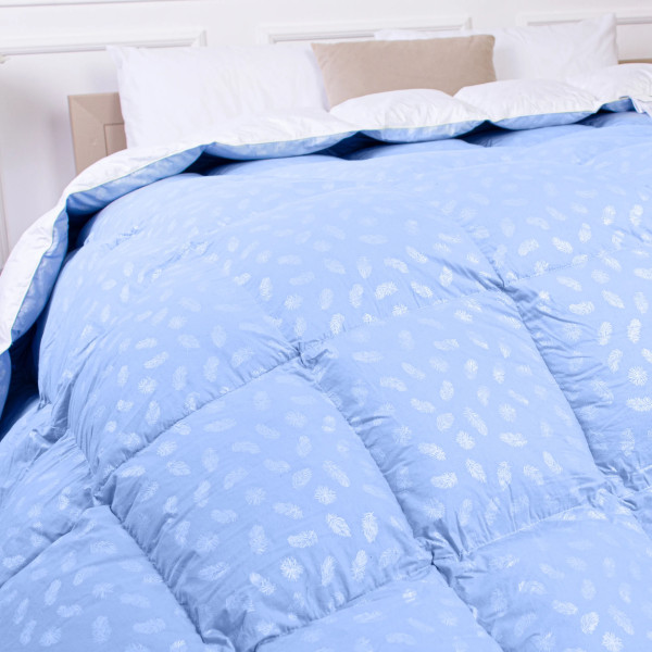 Фото - Одеяло детское демисезонное MirSon №1837 Bio-Blue 90% пух 110x140 (2200003013306)