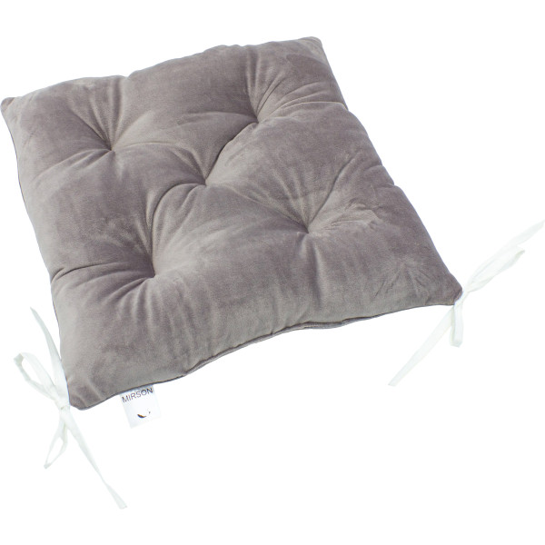Фото - Подушка для стула MirSon 28-0005 Ashen Velvet 40х50 см (2200006275763) Фото - Подушка для стула MirSon 28-0005 Ashen Velvet 40х50 см (2200006275763)