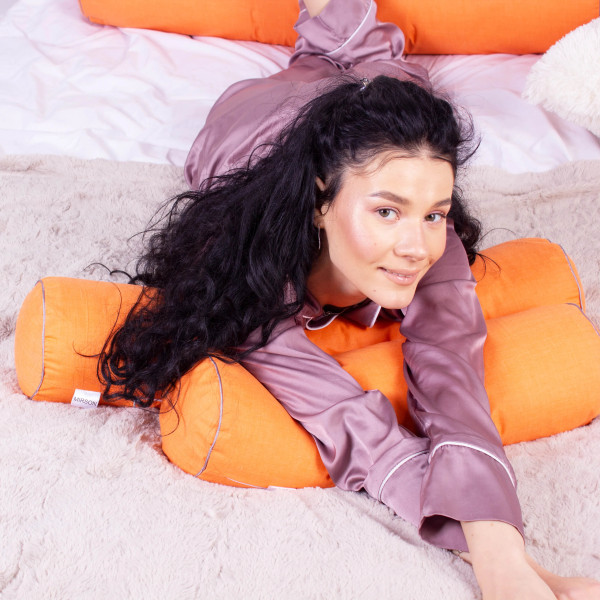 Фото - Подушка валик MirSon №8386 Naturale Line 16-1364 Palermo Tencel 100х20 см (2200006253068)