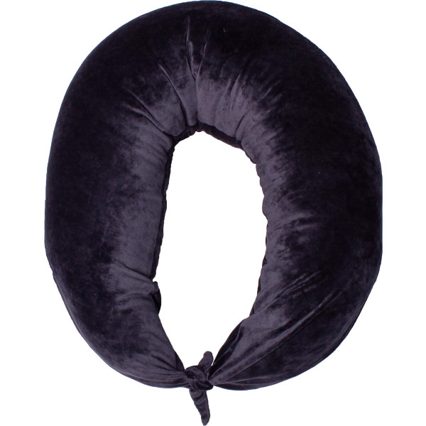 Фото - Подушка для кормления MirSon №8305 Velvet Line 28-0007 Black Велюр 30х170х20 см (2200006200307)